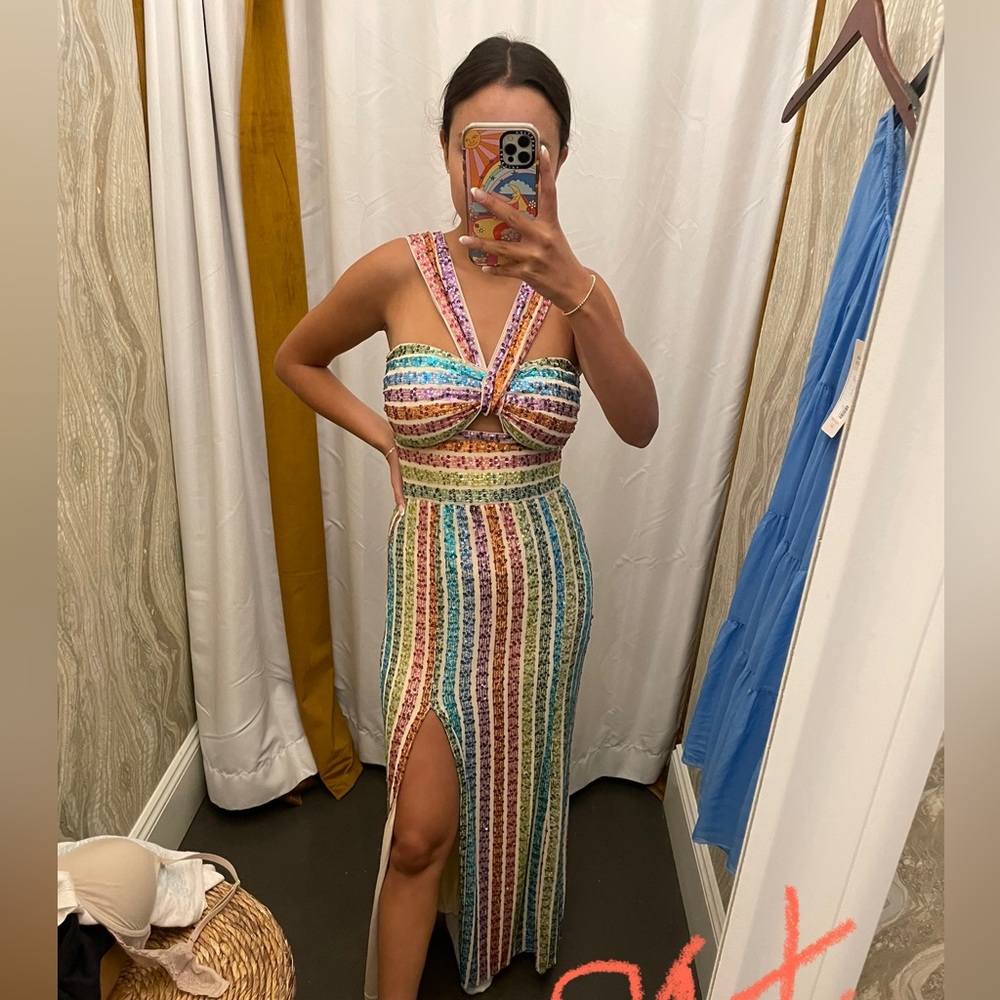Rainbow dress